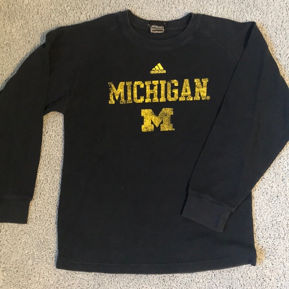 adidas Tops - Adidas Michigan Waffle Tee